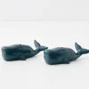 GigiandTom Wally Whale Ceramic Salt & Pepper Shakers