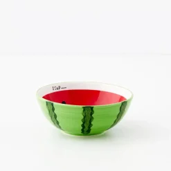 GigiandTom Watermelon Ceramic Bowl Red