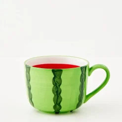GigiandTom Watermelon Ceramic Mug Red