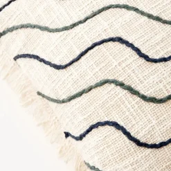 GigiandTom Waves Cotton Cushion With Insert