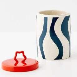 GigiandTom Kitchen Accessories*Whorl Kitchen Ceramic Canister Tall