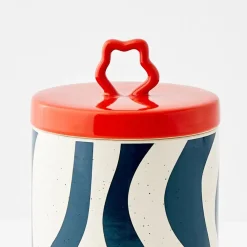 GigiandTom Kitchen Accessories*Whorl Kitchen Ceramic Canister Tall